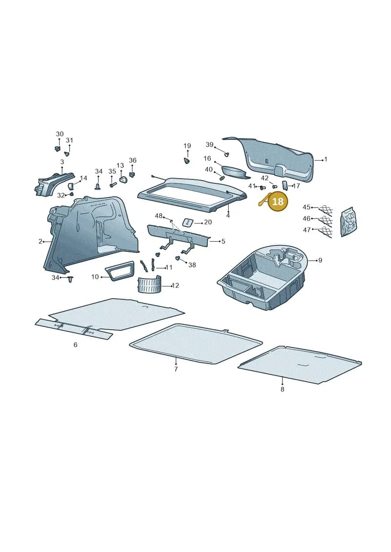 5J0827895 — Skoda Rapid (2012-2022) diagram 740867800, position 18