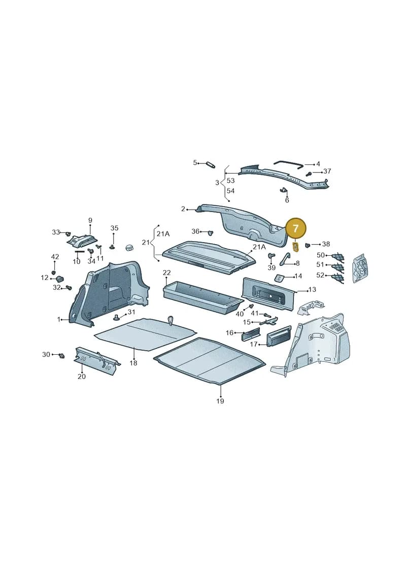 5J0868775 — Skoda Octavia (2017-2020) diagram 753867800, position 7