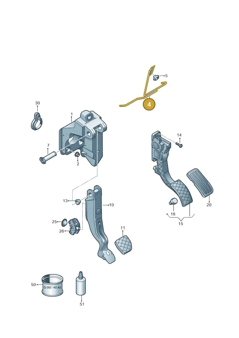 5J1723913 — Skoda Rapid (2012-2022) diagram 672721600, position 4