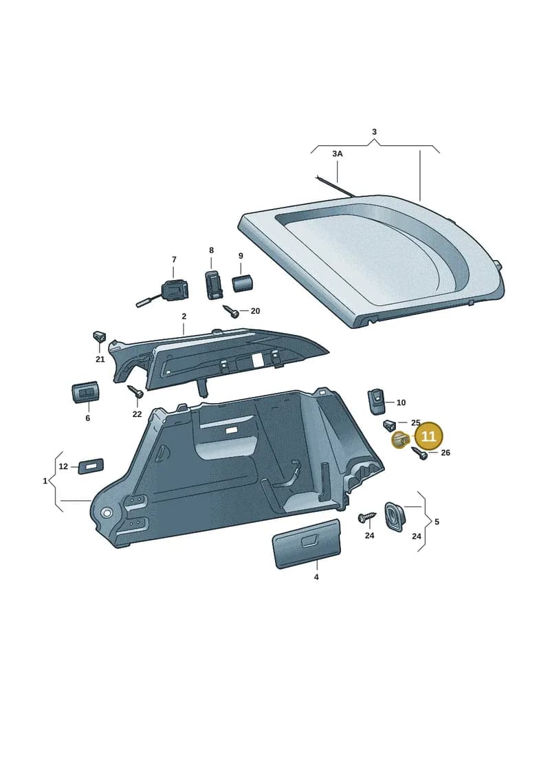 5J6868280 — Skoda Enyaq (2020-2021) diagram 50a867080, position 11