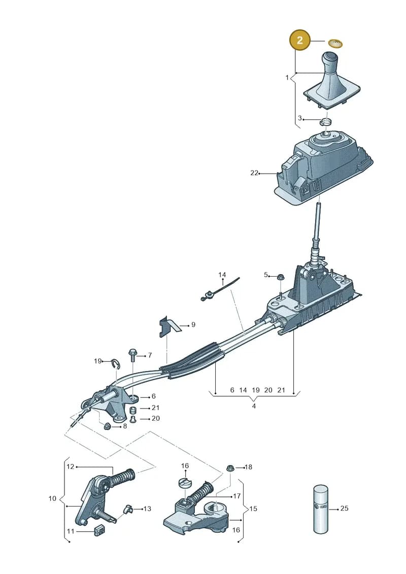 5JA798116C — Skoda Fabia (2014-2022) diagram 781711300, position 2