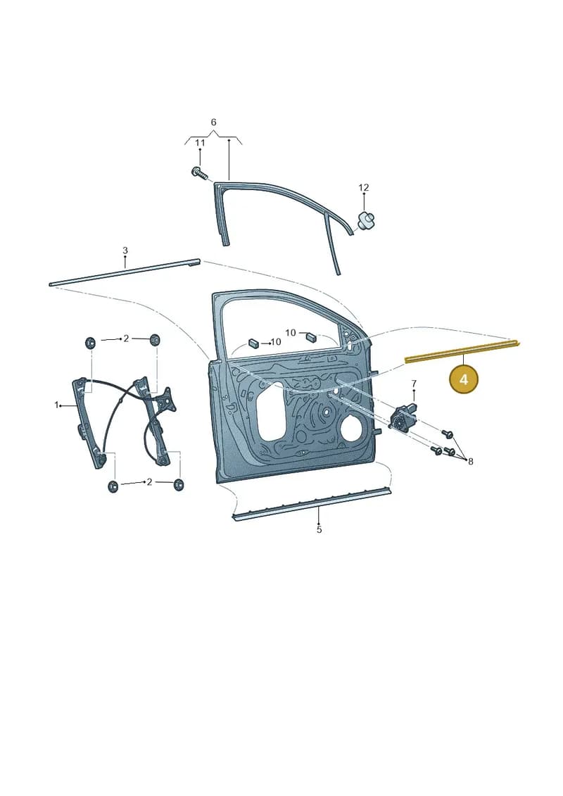 5JA837479B — SEAT Toledo (2015-2019) diagram 740837600, position 4