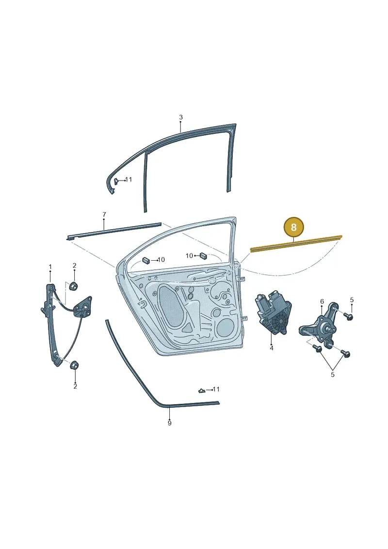 5JA839480B — Skoda Rapid (2012-2022) diagram 740839065, position 8