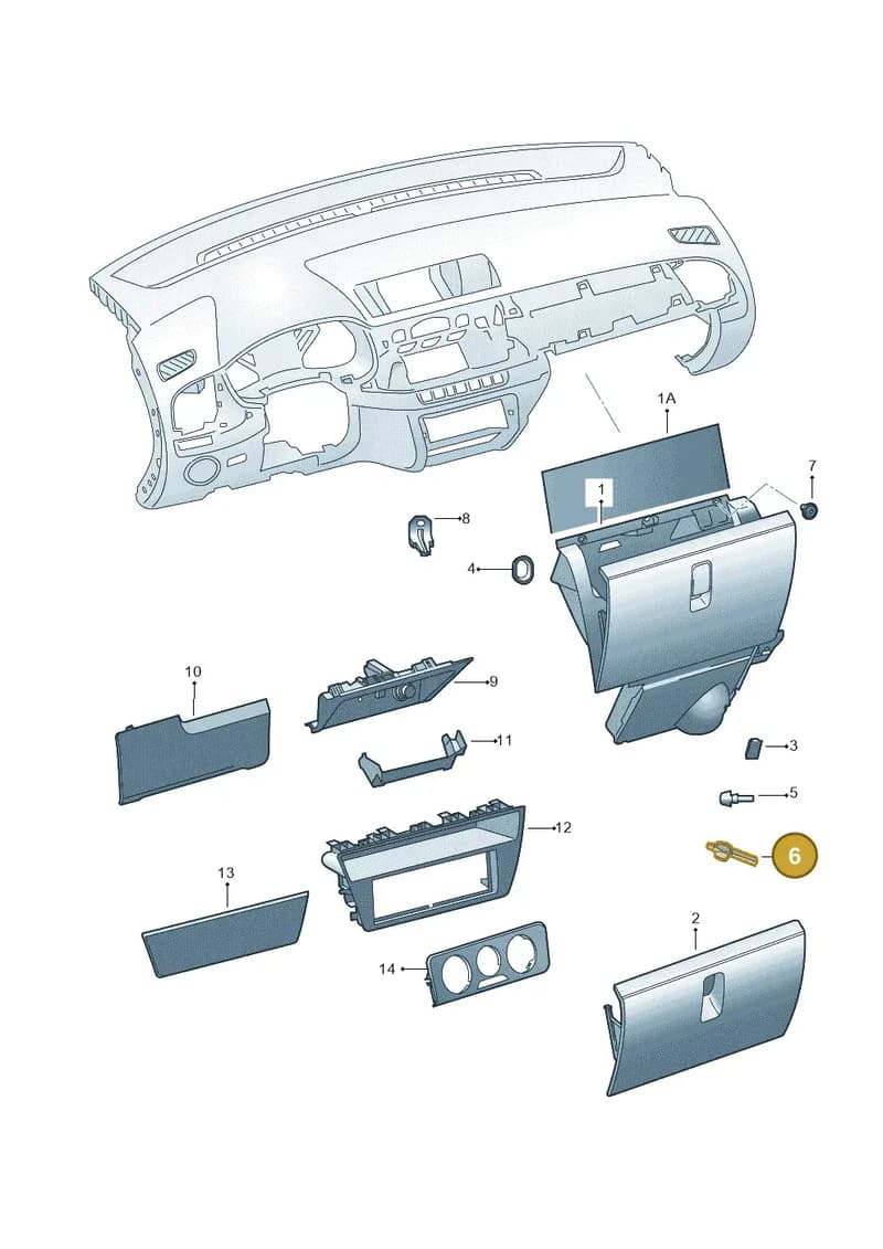5JA858649 — Skoda Fabia (2014-2022) diagram 797857200, position 6
