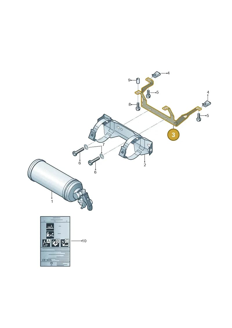 5JA860290 — SEAT Toledo (2015-2019) diagram 419011110, position 3