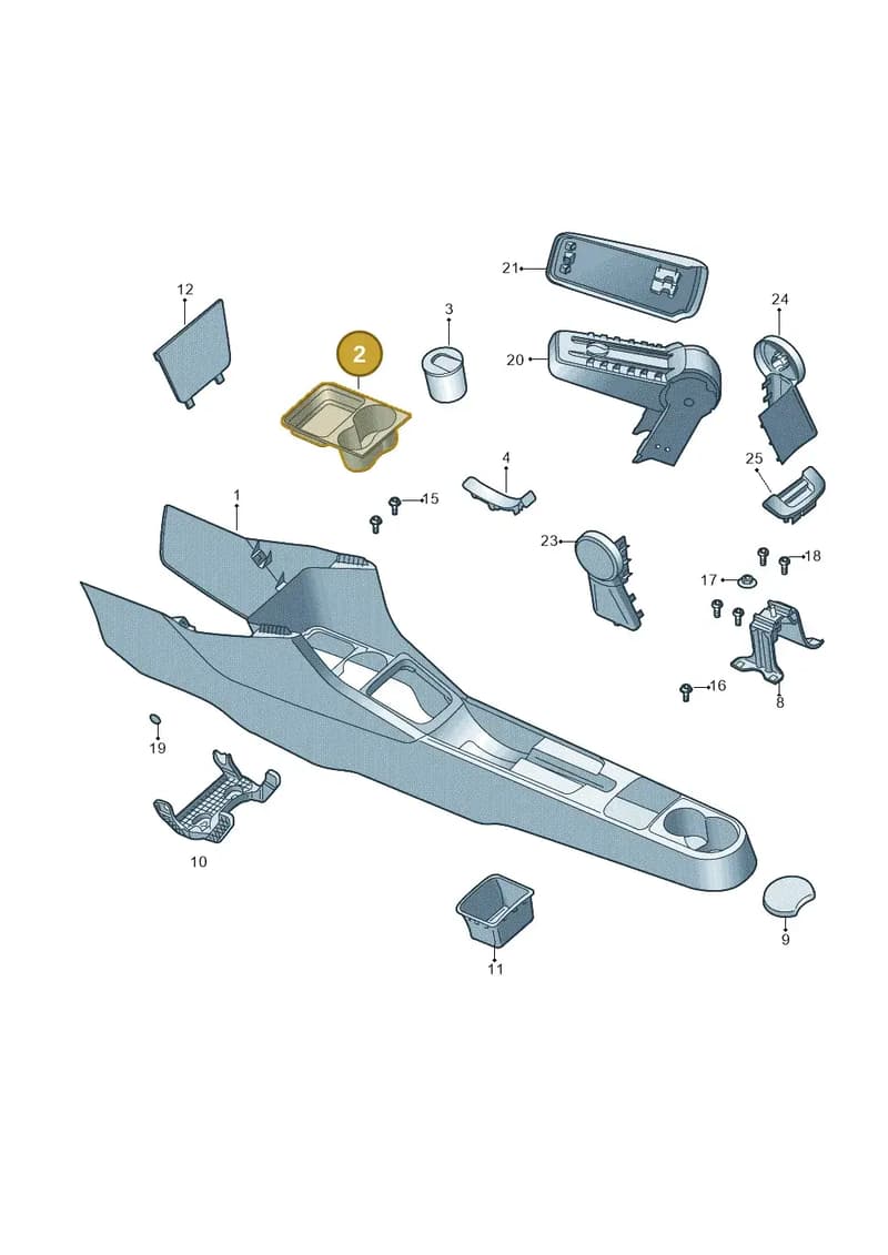 5JA862531WC4 — Skoda Rapid (2012-2022) diagram 740863610, position 2