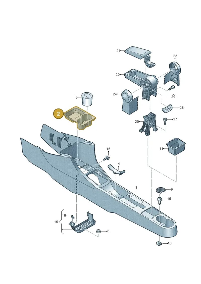 5JA862531WC4 — SEAT Toledo (2015-2019) diagram 742863610, position 2