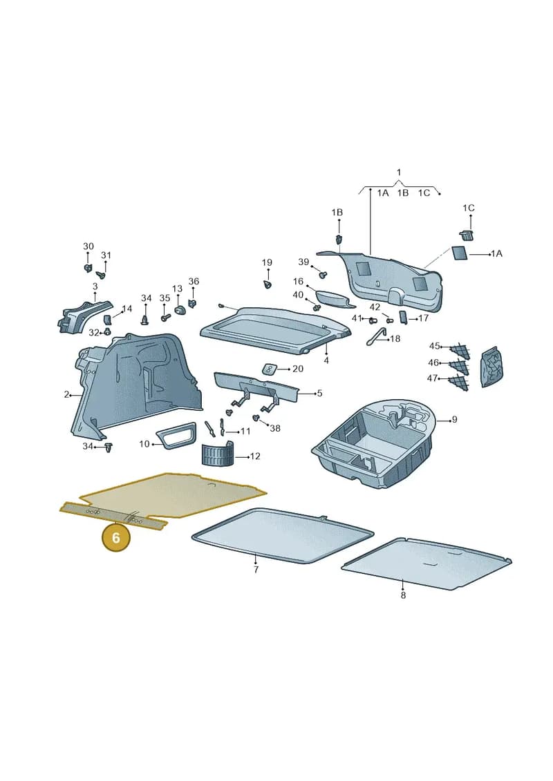 5JA863463DWR9 — SEAT Toledo (2015-2019) diagram 742867800, position 6