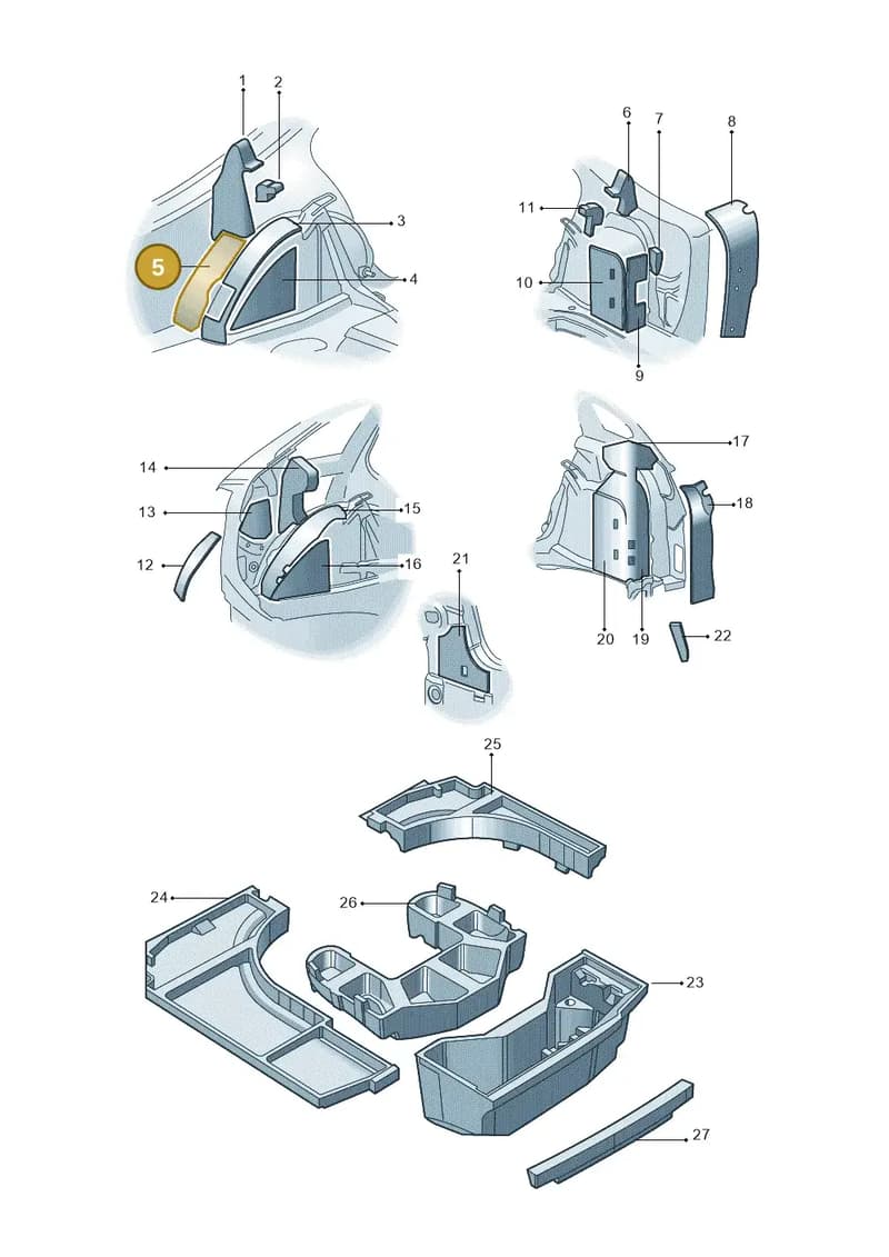 5JA863897 — SEAT Toledo (2015-2019) diagram 740000020, position 5