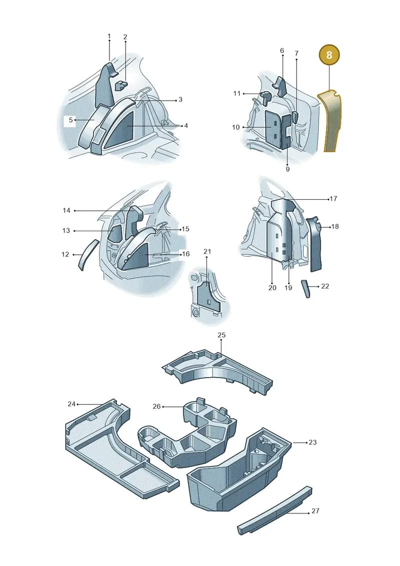 5JA863898A — SEAT Toledo (2015-2019) diagram 740000020, position 8