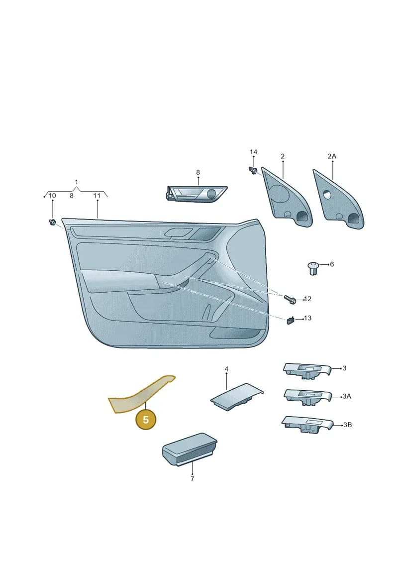 5JA867197WC4 — Skoda Rapid (2012-2022) diagram 740867000, position 5