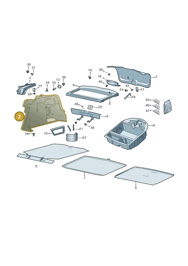 5JA867428CWR9 — Skoda Rapid (2012-2022) diagram 740867800, position 2
