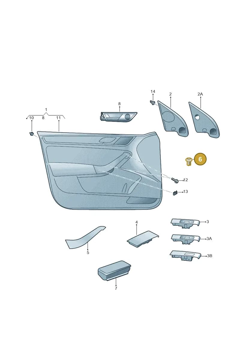 5JA8683919B9 — Skoda Rapid (2012-2022) diagram 740867000, position 6