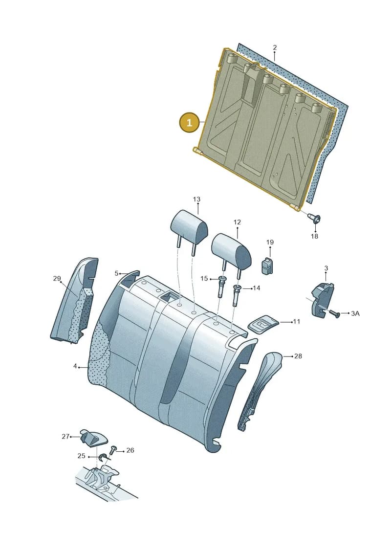 5JA885501AWR9 — Skoda Octavia (2017-2020) diagram 753885600, position 1