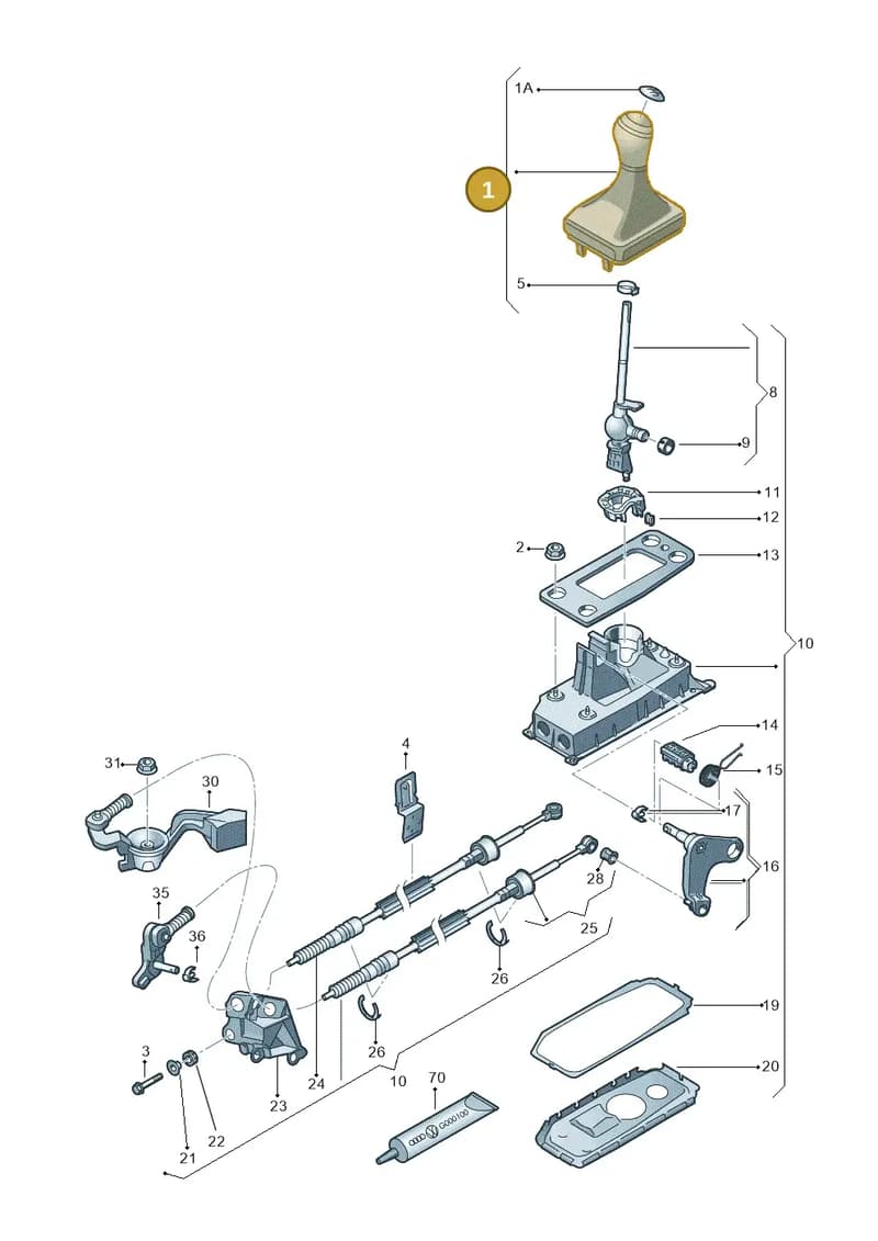 5JB711113BEWZI — Skoda Rapid (2012-2022) diagram 723711300, position 1