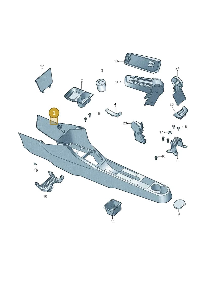 5JB863241S9B9 — Skoda Rapid (2012-2022) diagram 740863610, position 1
