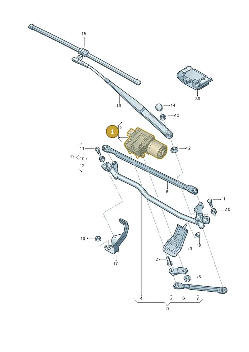 5JC955023D — SEAT Toledo (2015-2019) diagram 419955000, position 1
