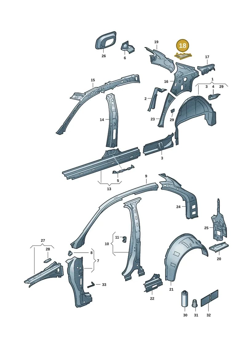 5JH803428 — Skoda Rapid (2012-2022) diagram 62x809030, position 18