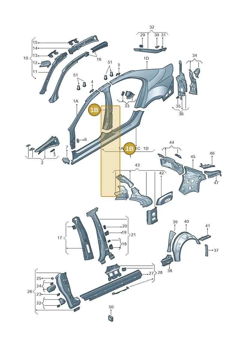 5JH809606B — SEAT Toledo (2015-2019) diagram 740809300, position 1B