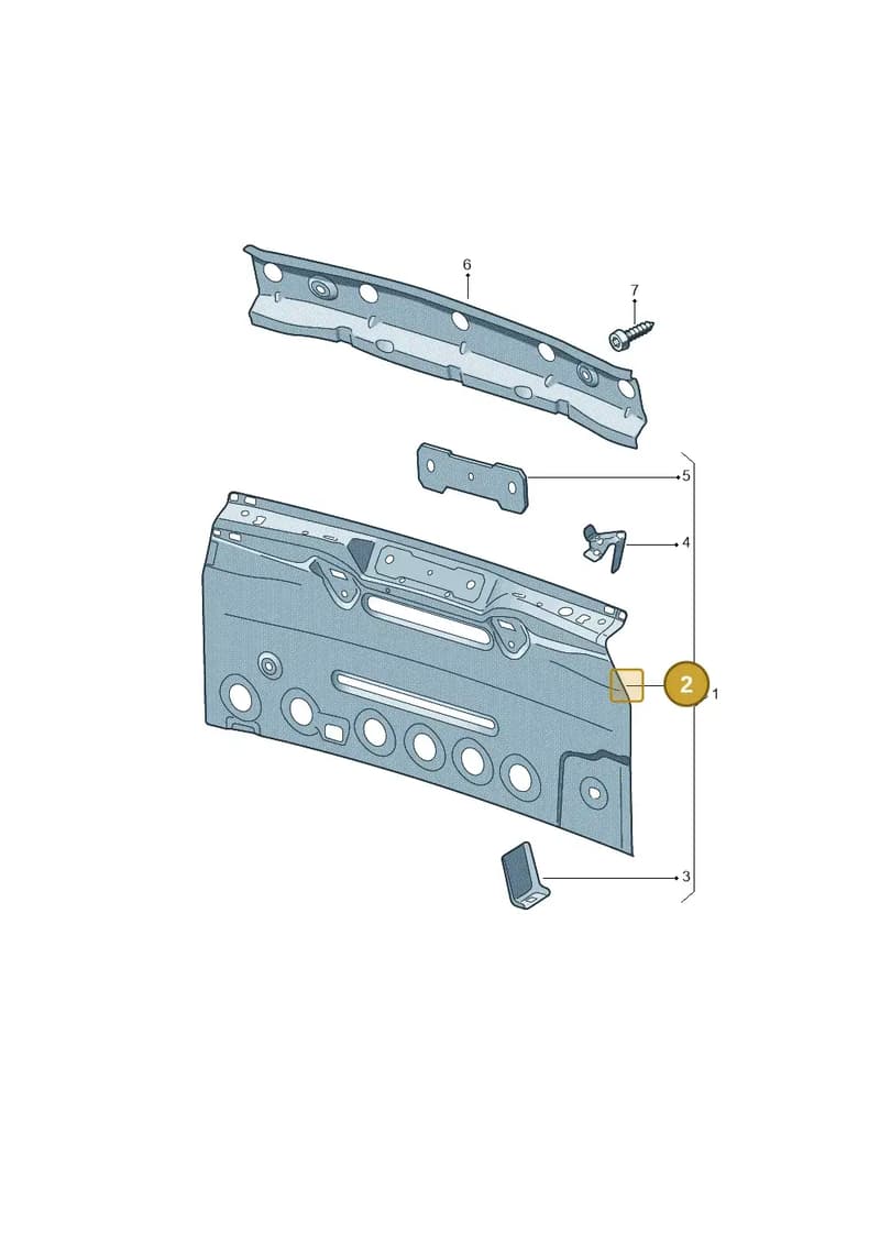 5JH813305B — Skoda Rapid (2012-2022) diagram 740813000, position 2