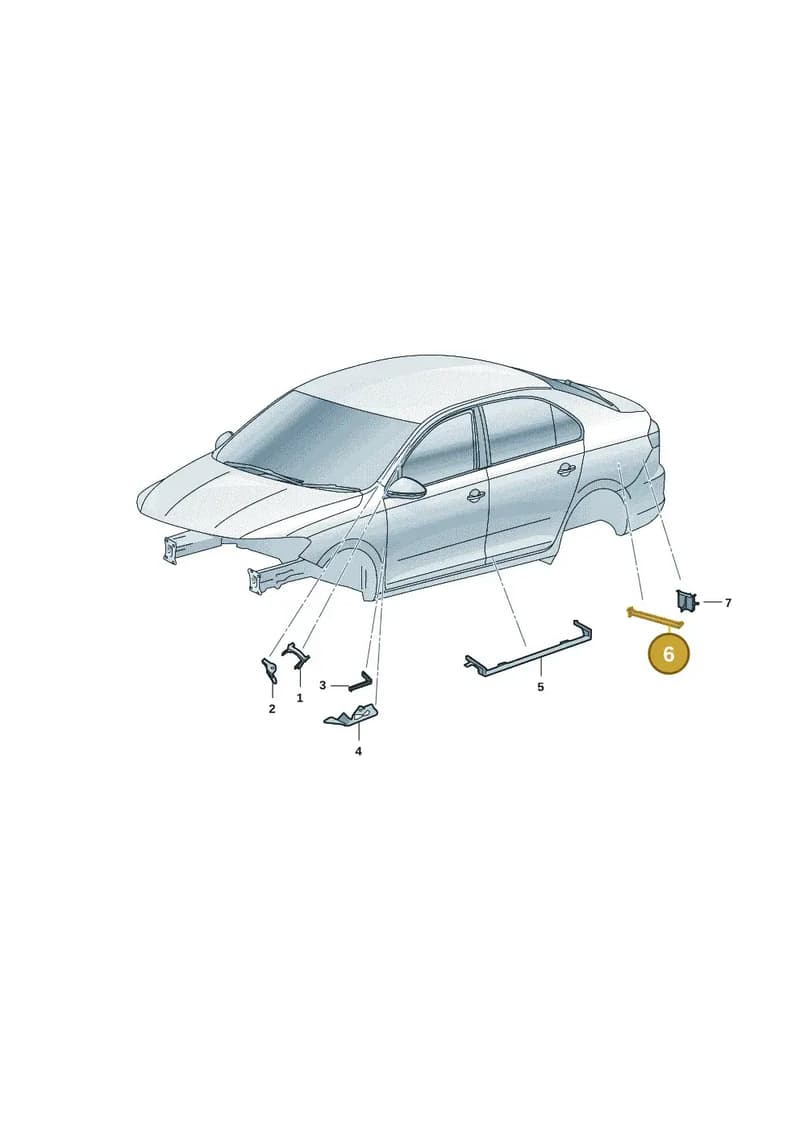 5JH864622 — Skoda Rapid (2012-2022) diagram 62x864000, position 6
