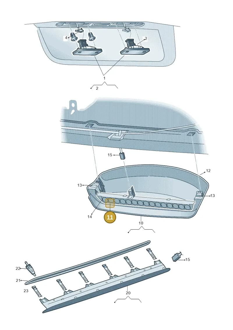 5JH945121 — Skoda Rapid (2012-2022) diagram 740943000, position 11