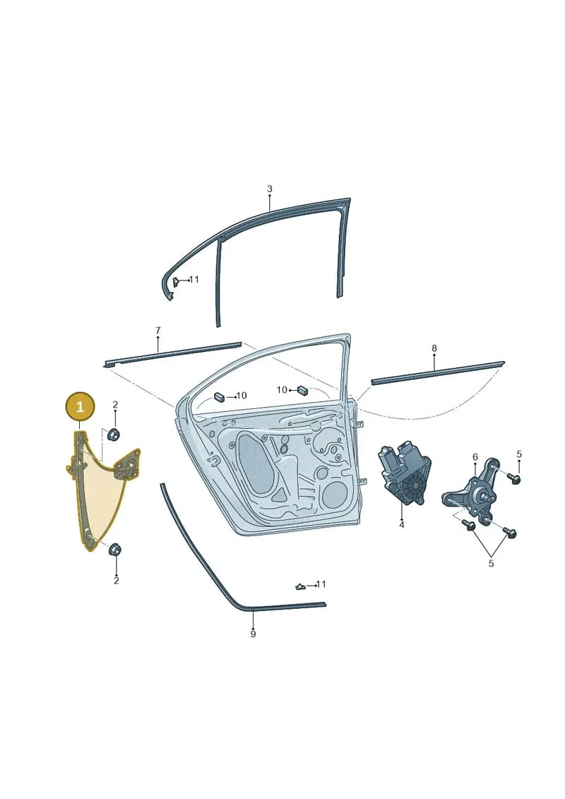 5JJ839462 — Skoda Rapid (2012-2022) diagram 740839600, position 1
