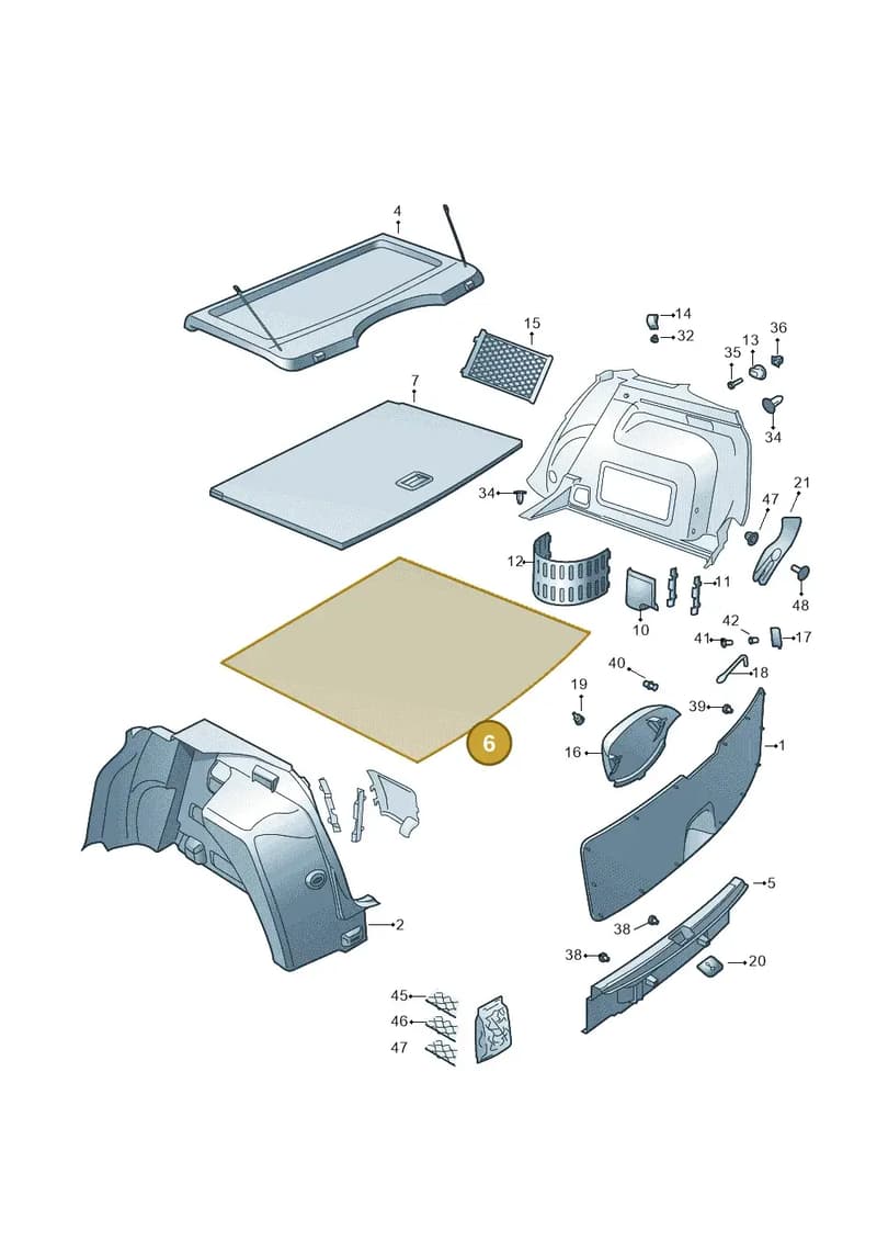 5JJ863463FWR9 — Skoda Rapid (2012-2022) diagram 740867850, position 6