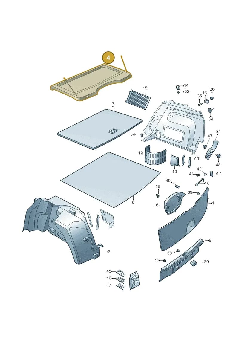 5JJ867769A6V0 — Skoda Rapid (2012-2022) diagram 740867850, position 4