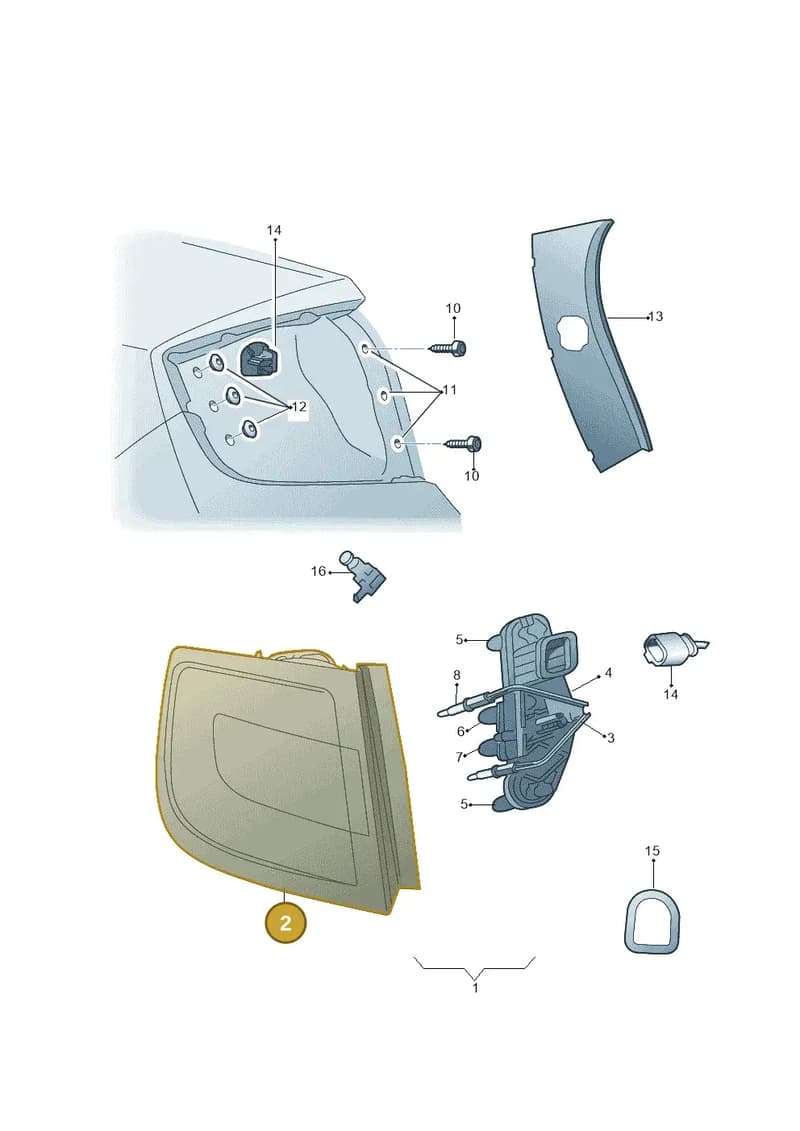 5JJ945111A — Skoda Rapid (2012-2022) diagram 740945000, position 2