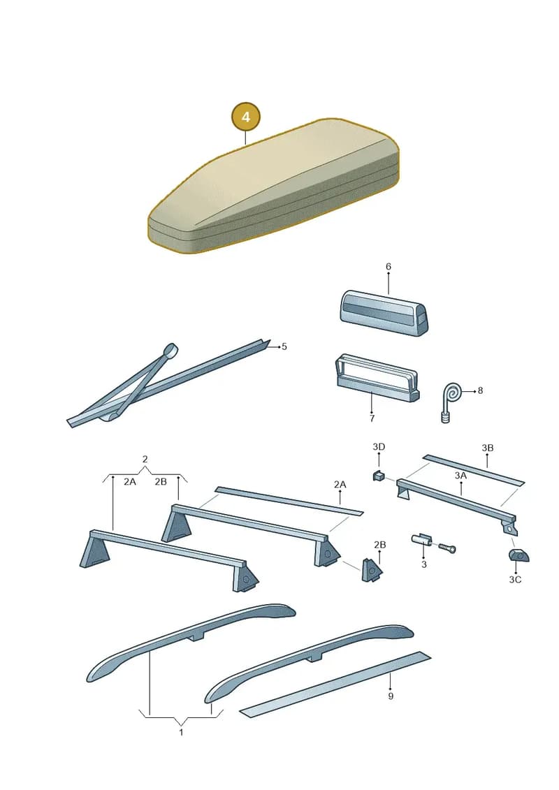 5L6071175 — Skoda OCTAVIA/COMBI/4X4      04> (2004-) diagram 419071800, position 4