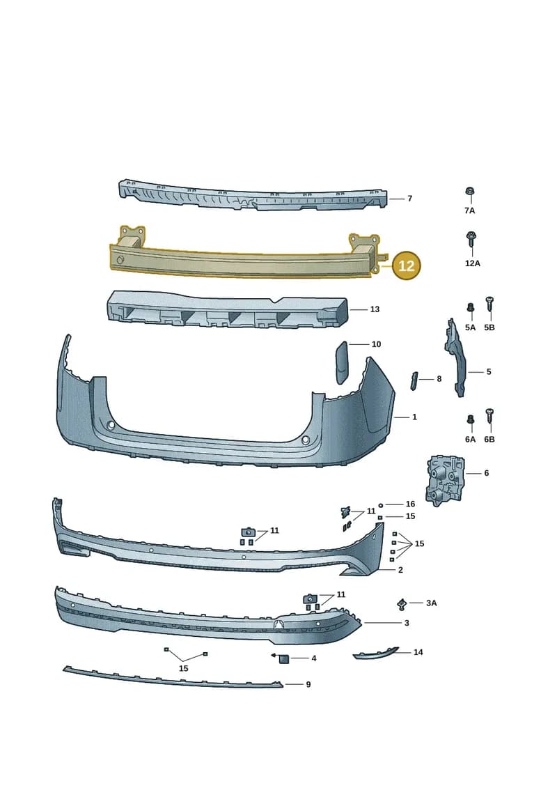 5LA807305B — Skoda Enyaq (2020-2021) diagram 50a807050, position 12