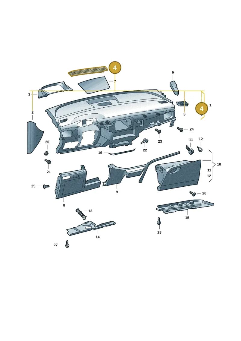 5LA8196354PK — Skoda Enyaq (2020-2021) diagram 50a857010, position 4