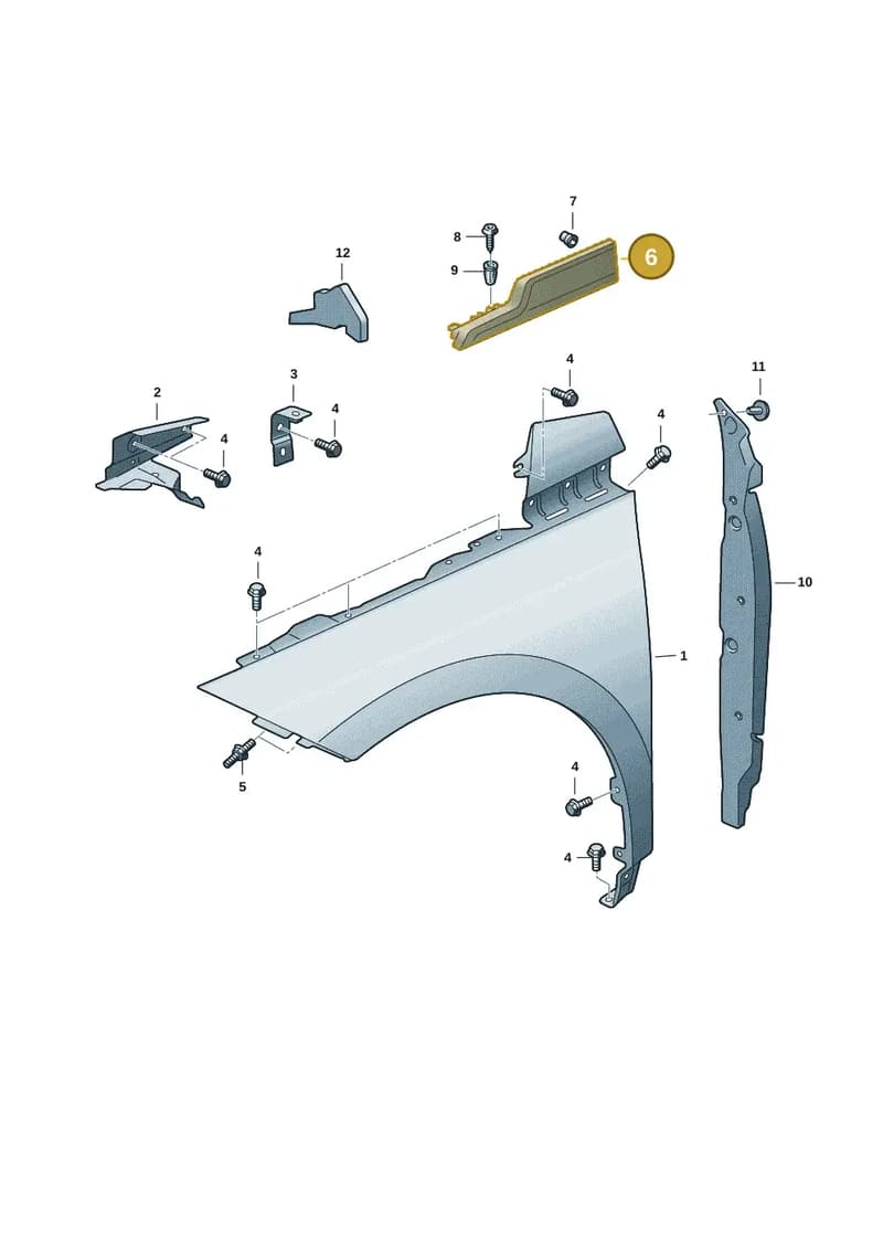 5LA821273S041 — Skoda Enyaq (2020-2021) diagram 50a821000, position 6