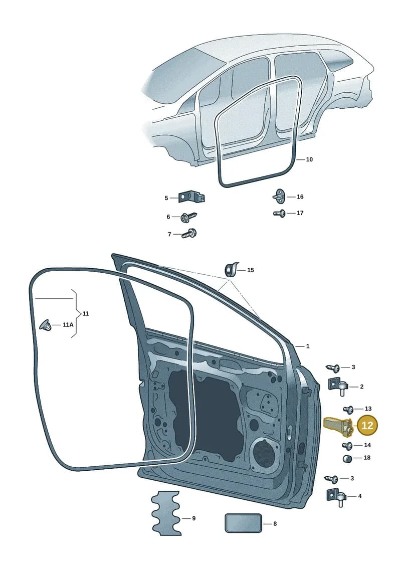 5LA837203 — Skoda Enyaq (2020-2021) diagram 50a831000, position 12