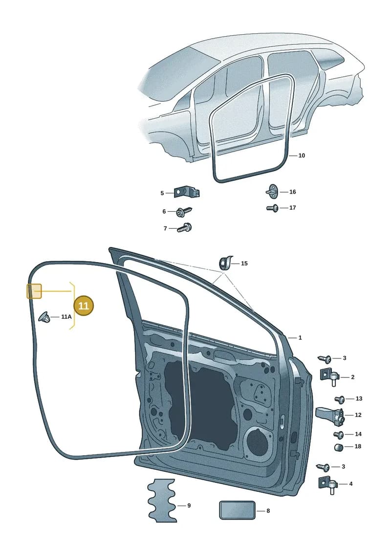 5LA837697A5AP — Skoda Enyaq (2020-2021) diagram 50a831000, position 11