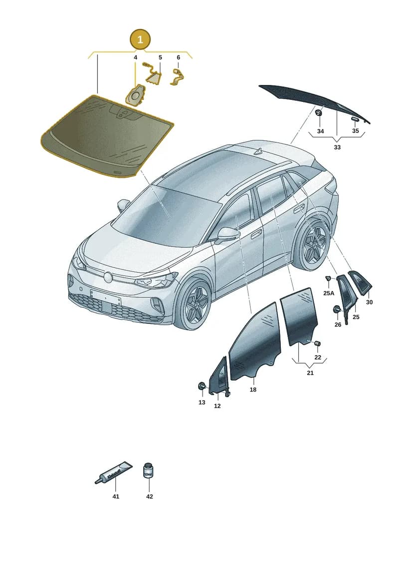 5LA845011NNVB — Skoda Enyaq (2020-2021) diagram 50a845000, position 1