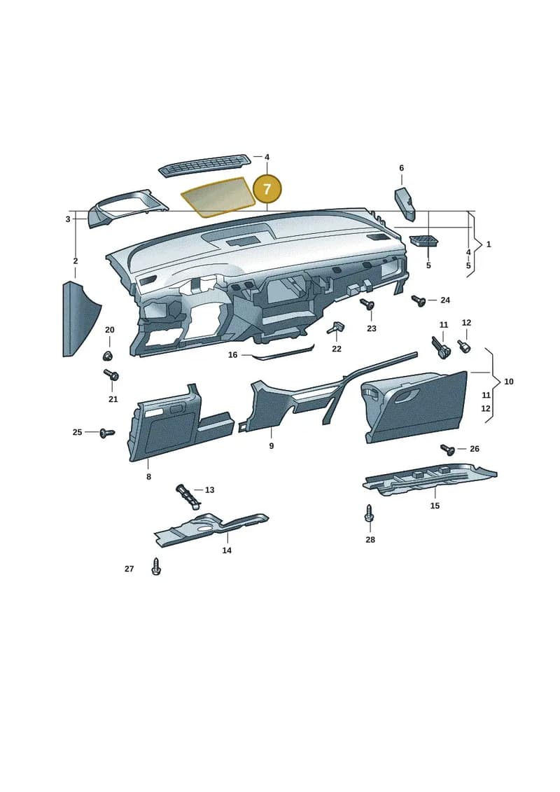 5LA8577176PS — Skoda Enyaq (2020-2021) diagram 50a857010, position 7
