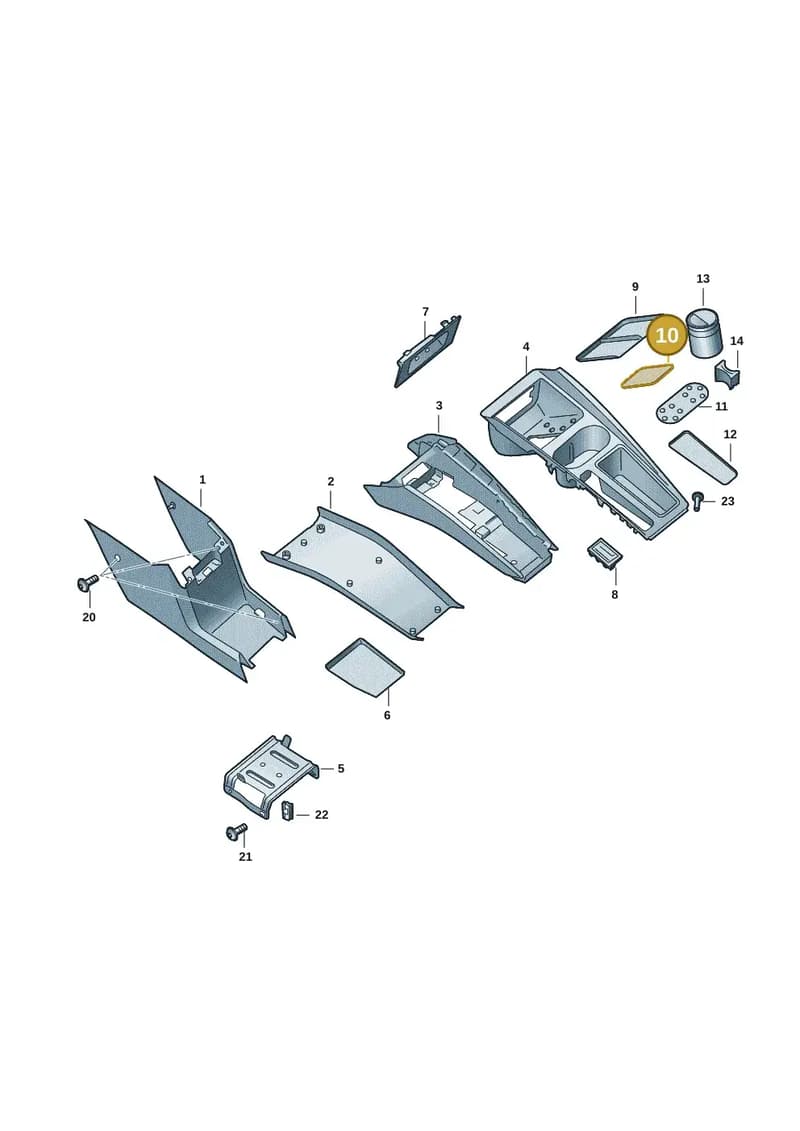 5LA8631274PK — Skoda Enyaq (2020-2021) diagram 50a863050, position 10