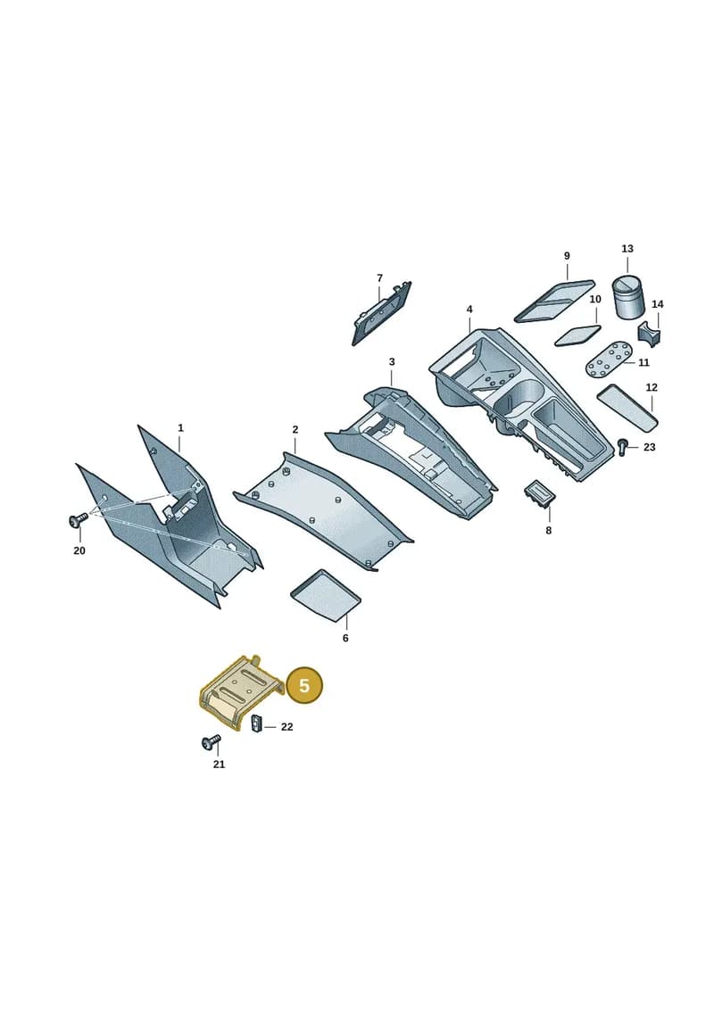 5LA863513 — Skoda Enyaq (2020-2021) diagram 50a863050, position 5