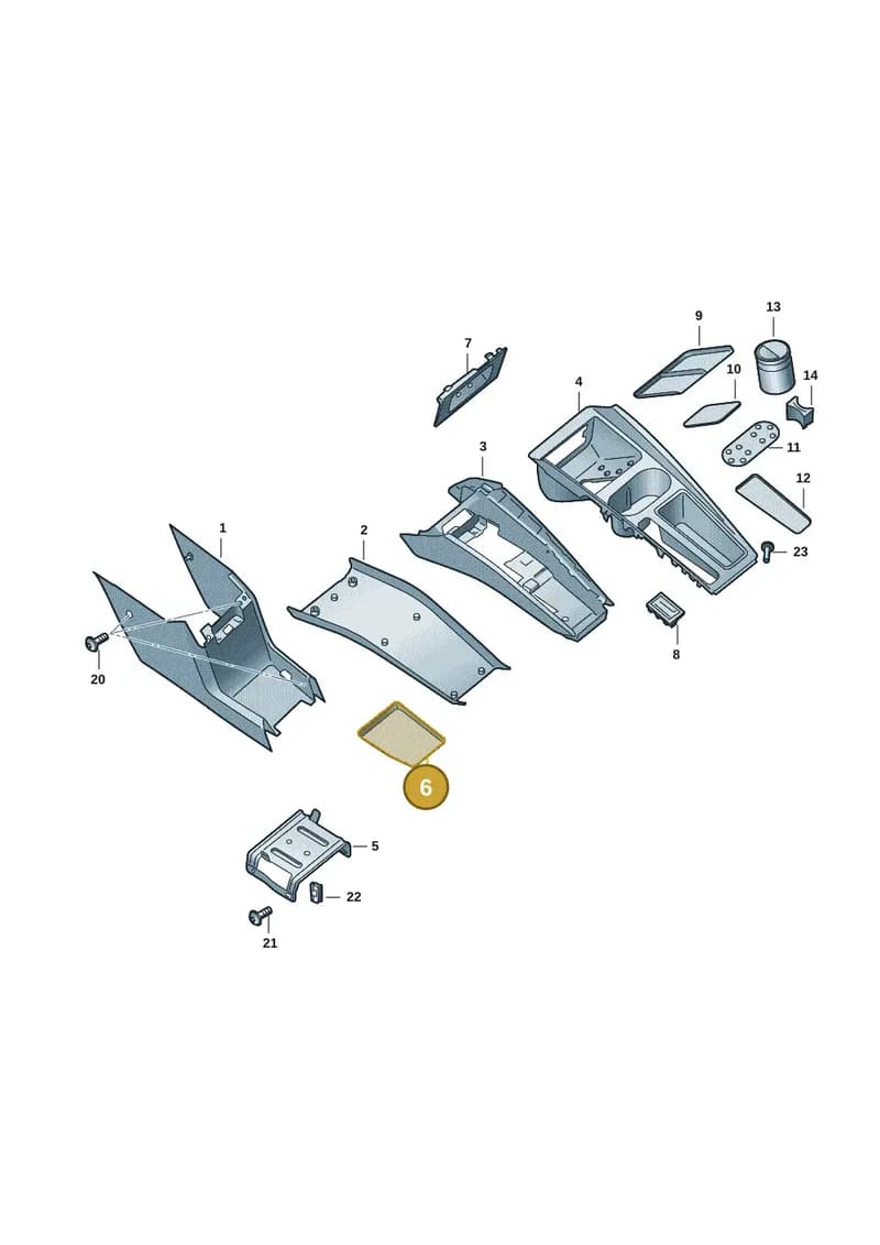 5LA8635954PK — Skoda Enyaq (2020-2021) diagram 50a863050, position 6