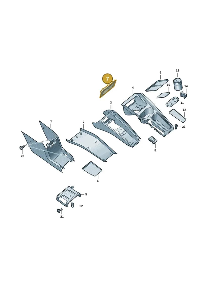 5LA8636174PK — Skoda Enyaq (2020-2021) diagram 50a863050, position 7