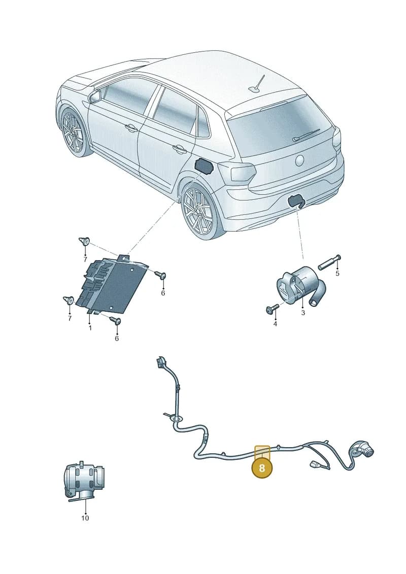 5LA971541B — Skoda Enyaq (2020-2021) diagram 50a945055, position 8