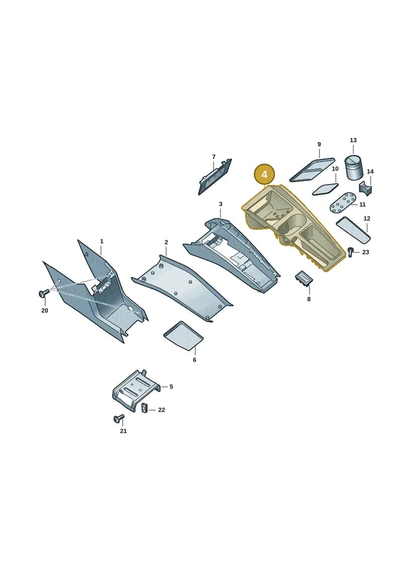 5LB863479GYCX — Skoda Enyaq (2020-2021) diagram 50a863050, position 4