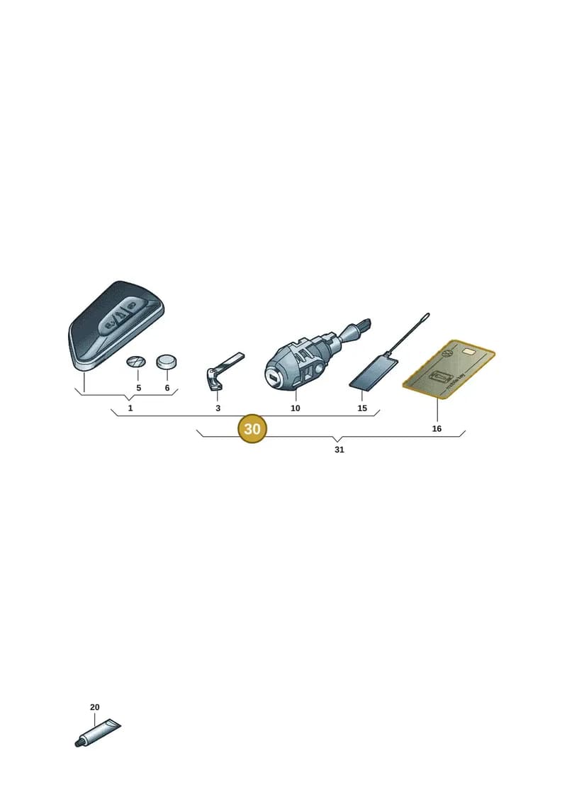 5LB898374DAIF — Skoda Enyaq (2020-2021) diagram 5h0837100, position 30