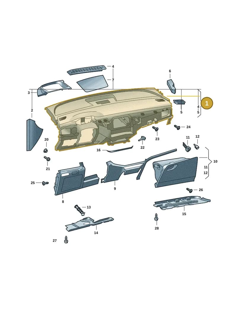 5LC857007GXCC — Skoda Enyaq (2020-2021) diagram 50a857010, position 1