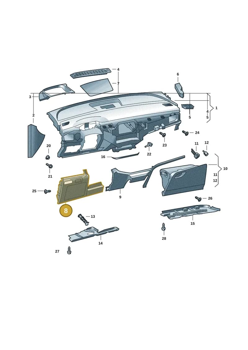 5LC857920A4PK — Skoda Enyaq (2020-2021) diagram 50a857010, position 8