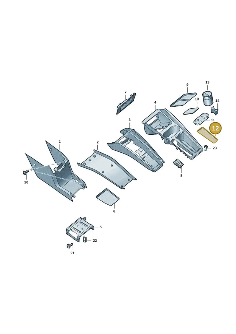 5LC8636494PK — Skoda Enyaq (2020-2021) diagram 50a863050, position 12
