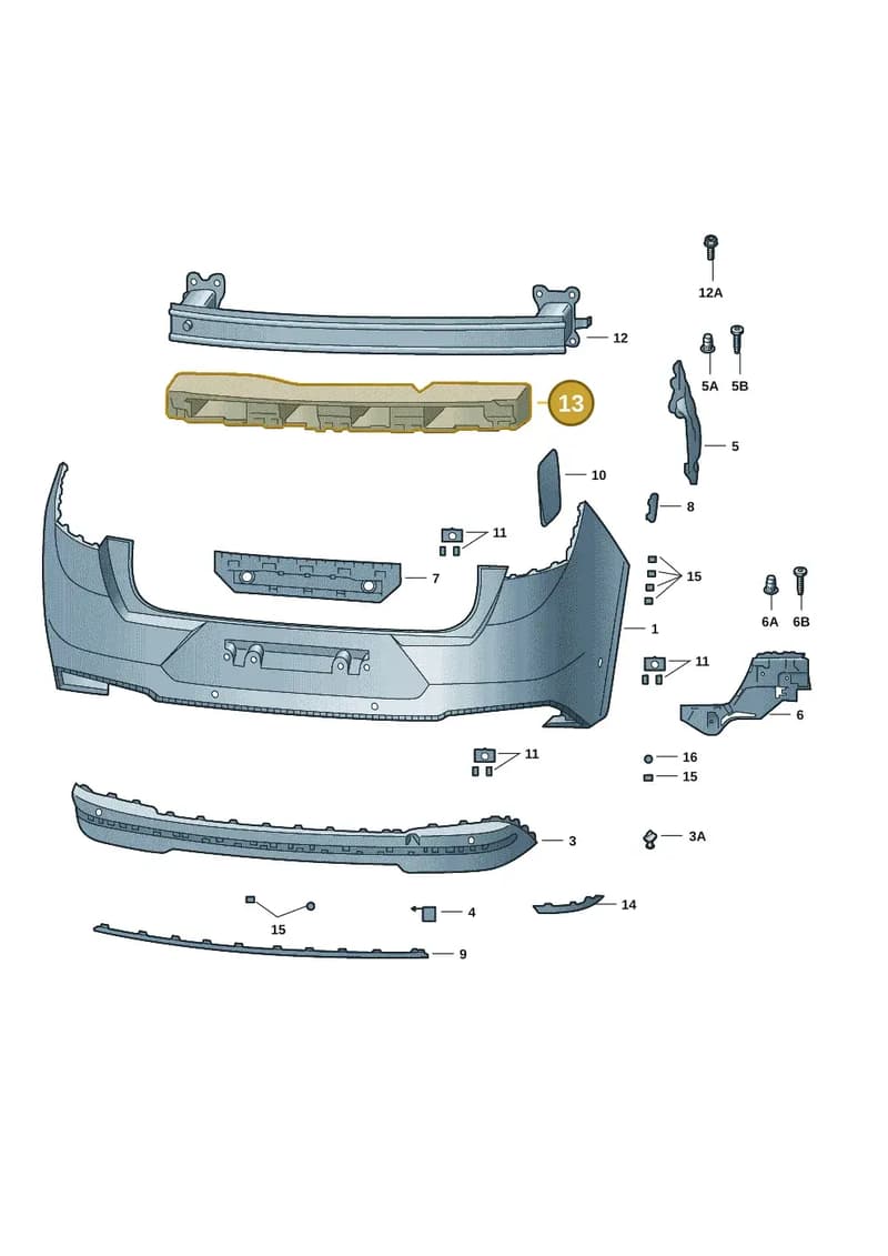 5LE807251A — Skoda Enyaq (2020-2021) diagram 50a807060, position 13