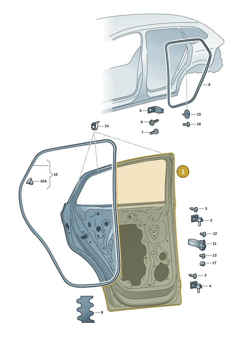 5LE833052A — Skoda Enyaq (2020-2021) diagram 50a833000, position 1